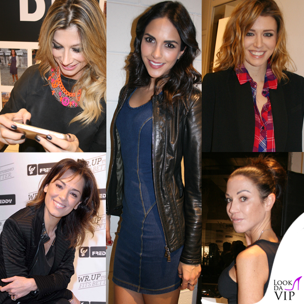 Maddalena Corvaglia Rocio Munoz Morales Elena Barolo Giorgia Surina Federica Torti evento Freddy
