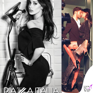 Belen Rodriguez Stefano De Martino testimonial Piazza Italia