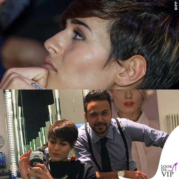 Alice Sabatini Miss Italia 2015 Emanuele Didier Compagnia della Bellezza pixie cut
