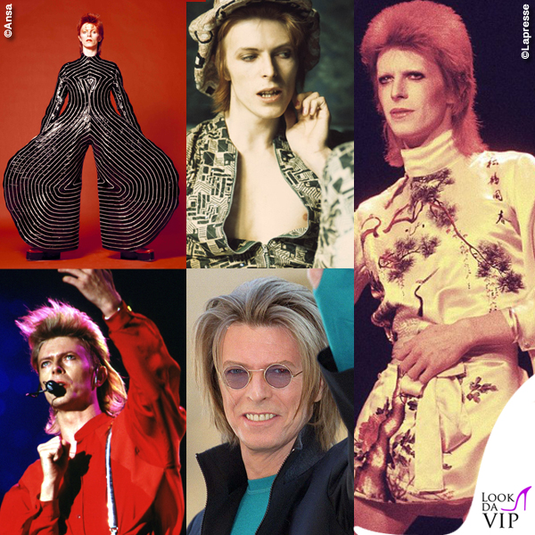 David Bowie icona di stile per 6 decenni