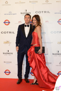 Stephan Lichtsteiner e la moglie