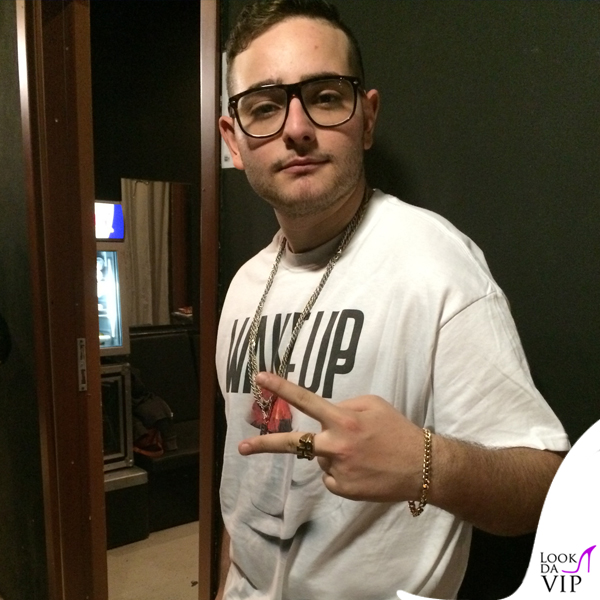 Rocco Hunt backstage Wake Up tour Milano Magazzini Generali 2