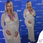 Blac Chyna abito House of CB scarpe Yeezy
