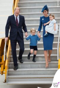 Kate Middleton all'arrivo in Canada