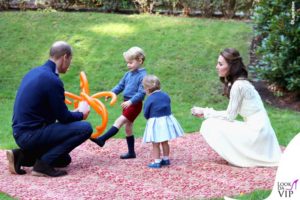 Kate e famiglia alla British Columbia's Government House