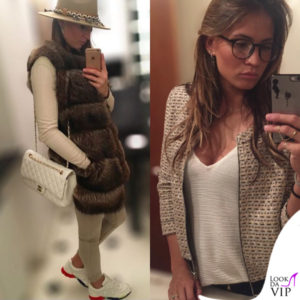 Carolina Marcialis con la Chanel 2.55 