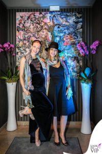 Cecilia Capriotti con Ludmilla Radchenko 