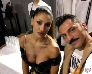 Belen Rodriguez al party Moschino