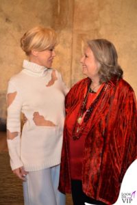 Nancy Brilli con Laura Biagiotti