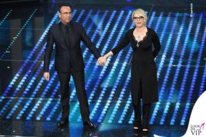 Maria De Filippi durante la seconda serata