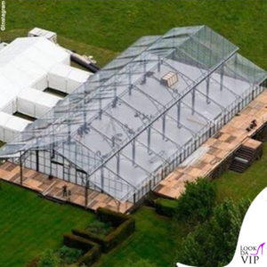la serra costruita nel giardino di casa Middleton