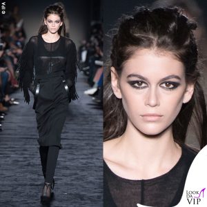 Kaia Gerber sfila per Max Mara FW 18-19