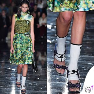Kaia Gerber sfila per Prada FW 18-19