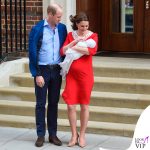 Kate Middleton abito Jenny Packham Lindo Wing terzo Royal Baby 4