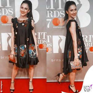 Brits Awards | abito Fendi, scarpe Jimmy Choo