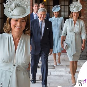 Carole Middleton, abito Suzannah, cappello Juliette Botterill
