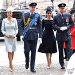 Meghan Markle abito nero Dior Kate Middleton