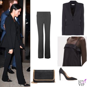 tailleur Altuzarra, top Deitas, pump Aquazzura, borsa Stella McCartney