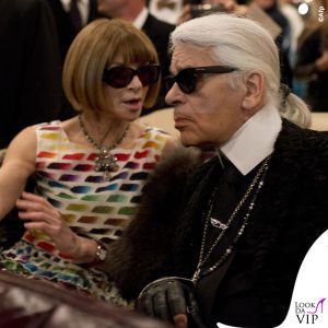 con Anna Wintour nel 2014