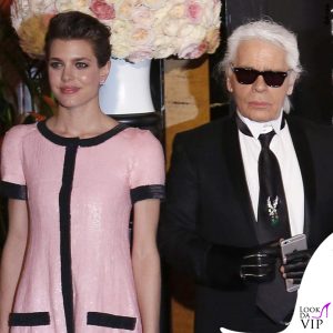 con Charlotte Casiraghi nel 2015 
