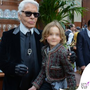 con il piccolo Hudson Kroenig, 2015