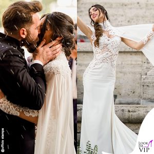 Blumarine per Lorella, mentre Presta ha scelto un completo tripleRRR