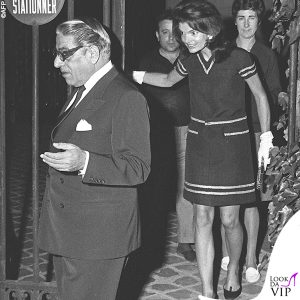 20 giugno 1969 - con il secondo marito Aristotele Onassis
