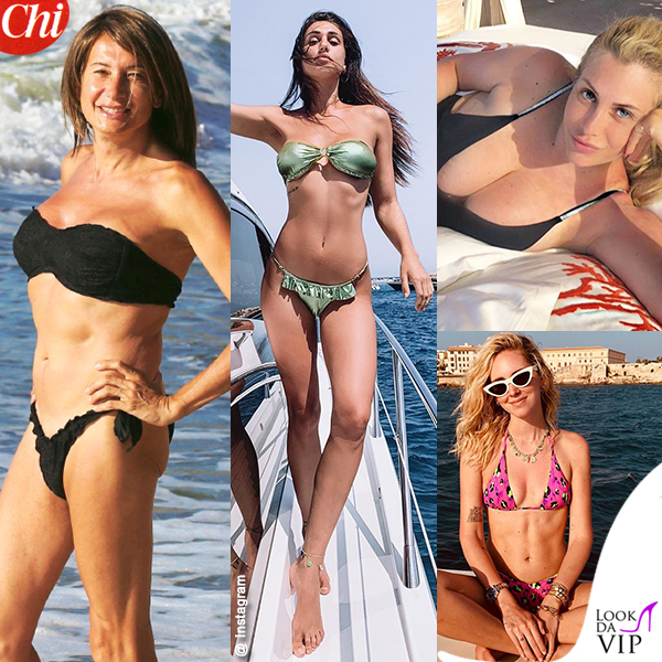 Vladimir Luxuria Cecilia Rodriguez bikini Me Fui Paola Caruso Chiara Ferragni bikini Calzedonia