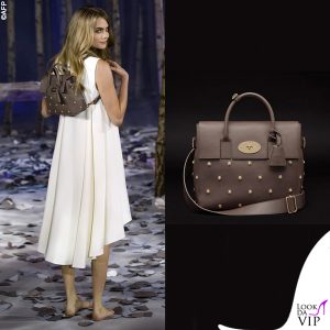 Cara Delevingne con la Cara di Mulberry