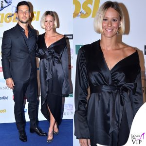 Federica Pellegrini e Matteo Giunta al gala "Meravigliosi"