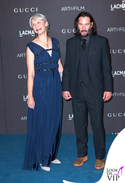 Alexandra Grant e Keanu Reeves tenerezze sul red carpet
