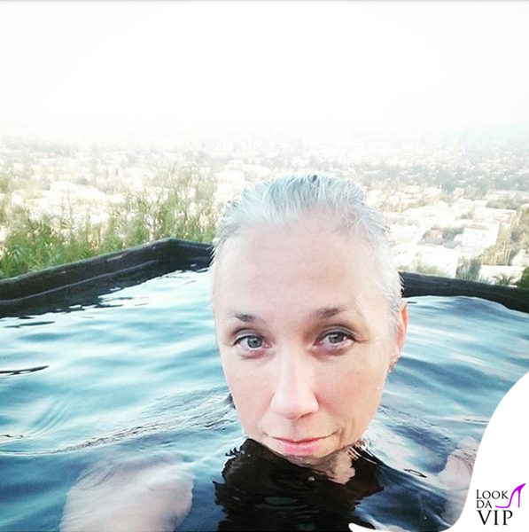 Alexandra Grant momento di relax