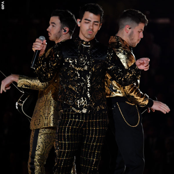 I Jonas Brothers sul palco