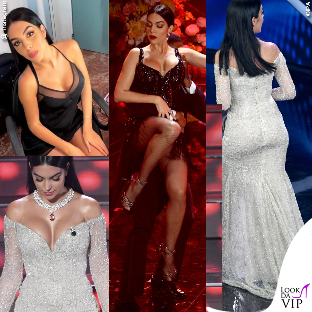 Georgina Rodriguez a Sanremo 2020