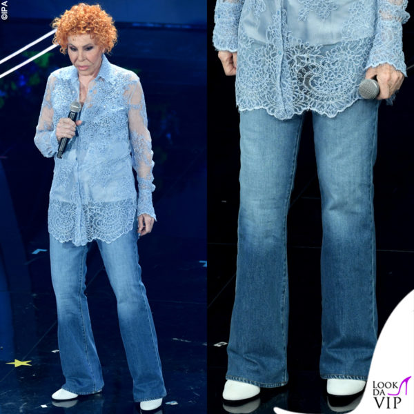 Ornella Vanoni, 85 anni e i jeans sul palco dell'Ariston
