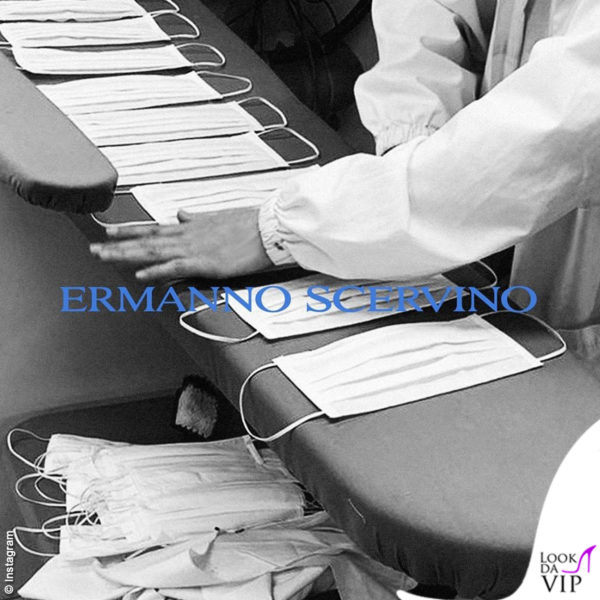 Le mascherine Ermanno Scervino 