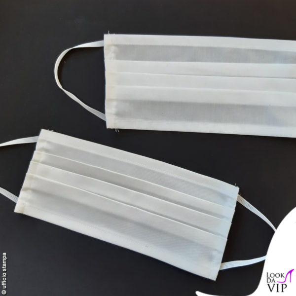 Le mascherine prodotte da Miroglio 