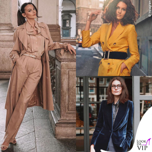 Paola Turani indossa 3 outfit Luisa Spagnoli