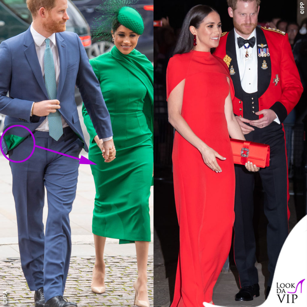 Principe Harry e Meghan Markle in pendant