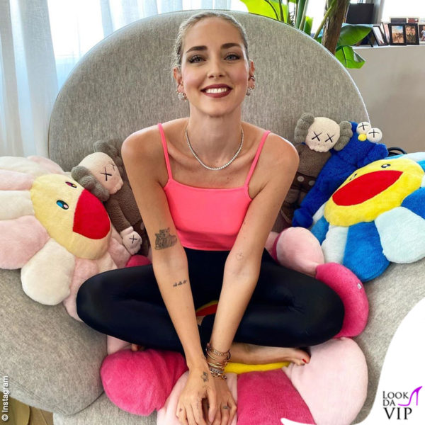 Chiara Ferragni l'ha ricoperta di peluche, ma l'ispirazione di questa seduta è minimal