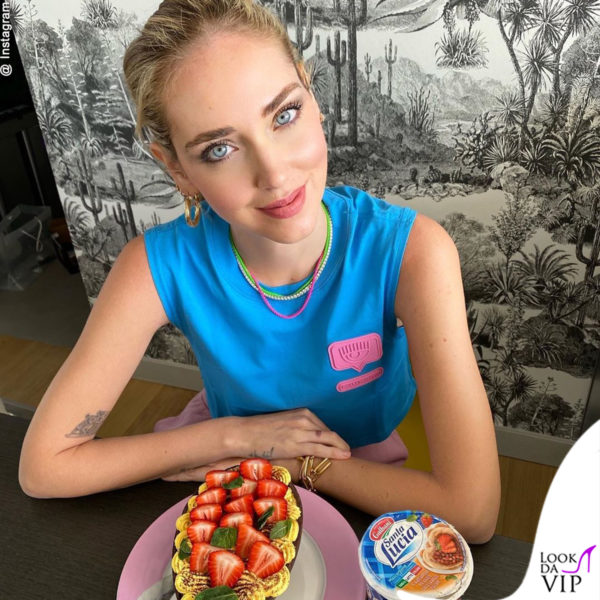 con il mascarpone Galbani la Ferragni farcisce l'uovo di Pasqua