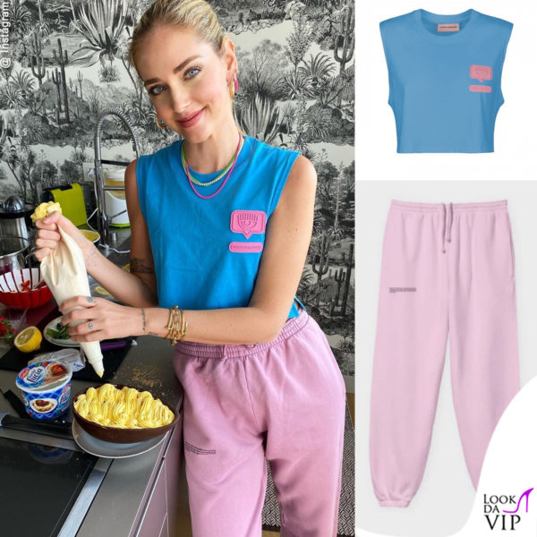 top Chiara Ferragni Collection, pantaloni The Pangaia