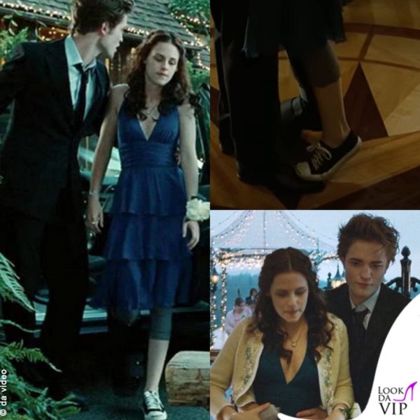 ai piedi Kristen Stewart calzava un apio di Converse