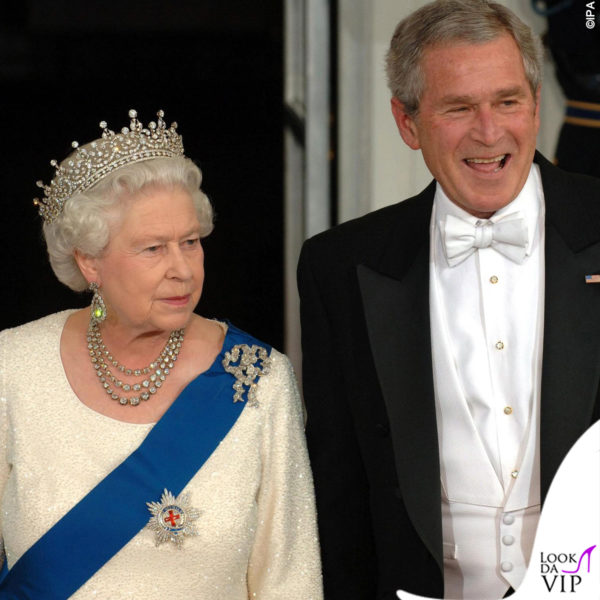 con George Bush nel 2000