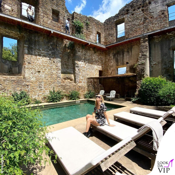 Chiara Ferragni a Torrecchia Vecchia, località a Cisterna di Latina