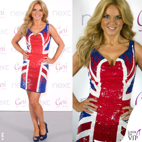 Geri Halliwell nel 2012 ha laniciato una linea di abbigliamento con i colori della bandiera britannica