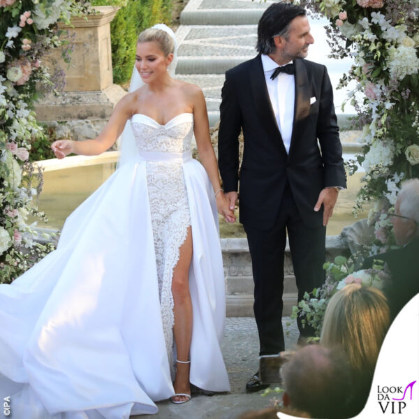 il matrimonio della star olandese Sylvie Meis con Niclas Castello