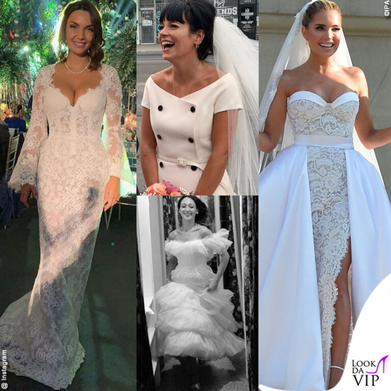 matrimoni star, le spose famose di settembre 2020
