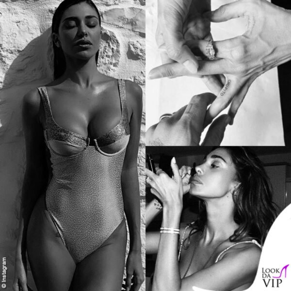 "Chupito" è l'ultimo tatuaggio di Belen Rodriguez. La showgirl, famosa per la farfallina sull'inguine, ha anche un tattoo cancellato sul braccio