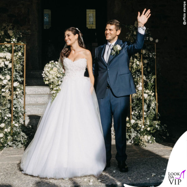 Martina Panagia e il marito Gian Luca